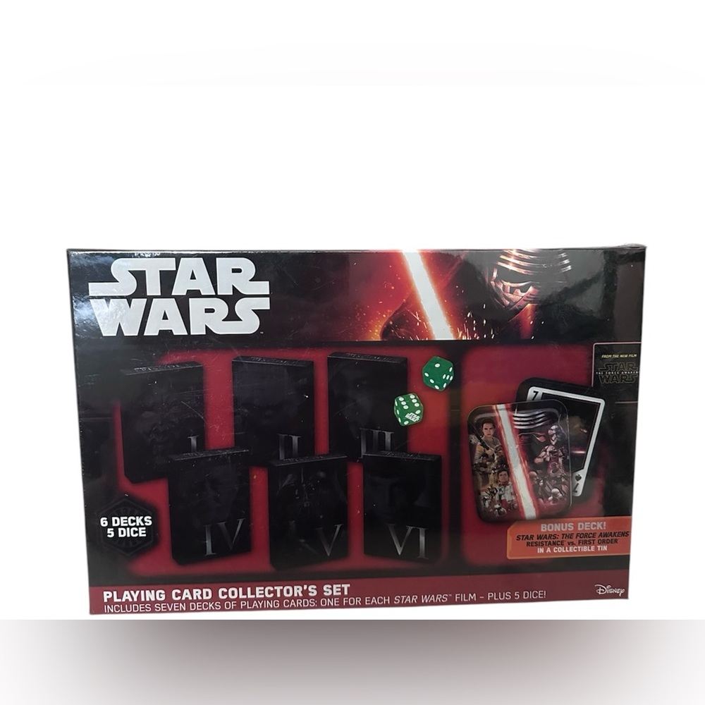 Star Wars Playing Card Collector's Set NEW